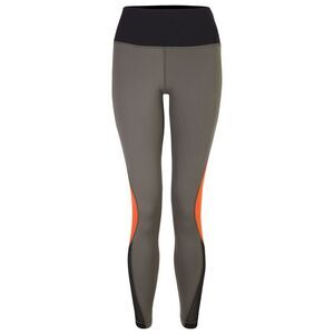 Dare 2B Womens/Ladies Move Fitness Leggings / Lichen Green/Rusty Orange